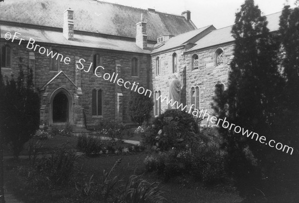 MOUNT ST JOSEPHS CLOISTER S.E. SHOWING DOOR